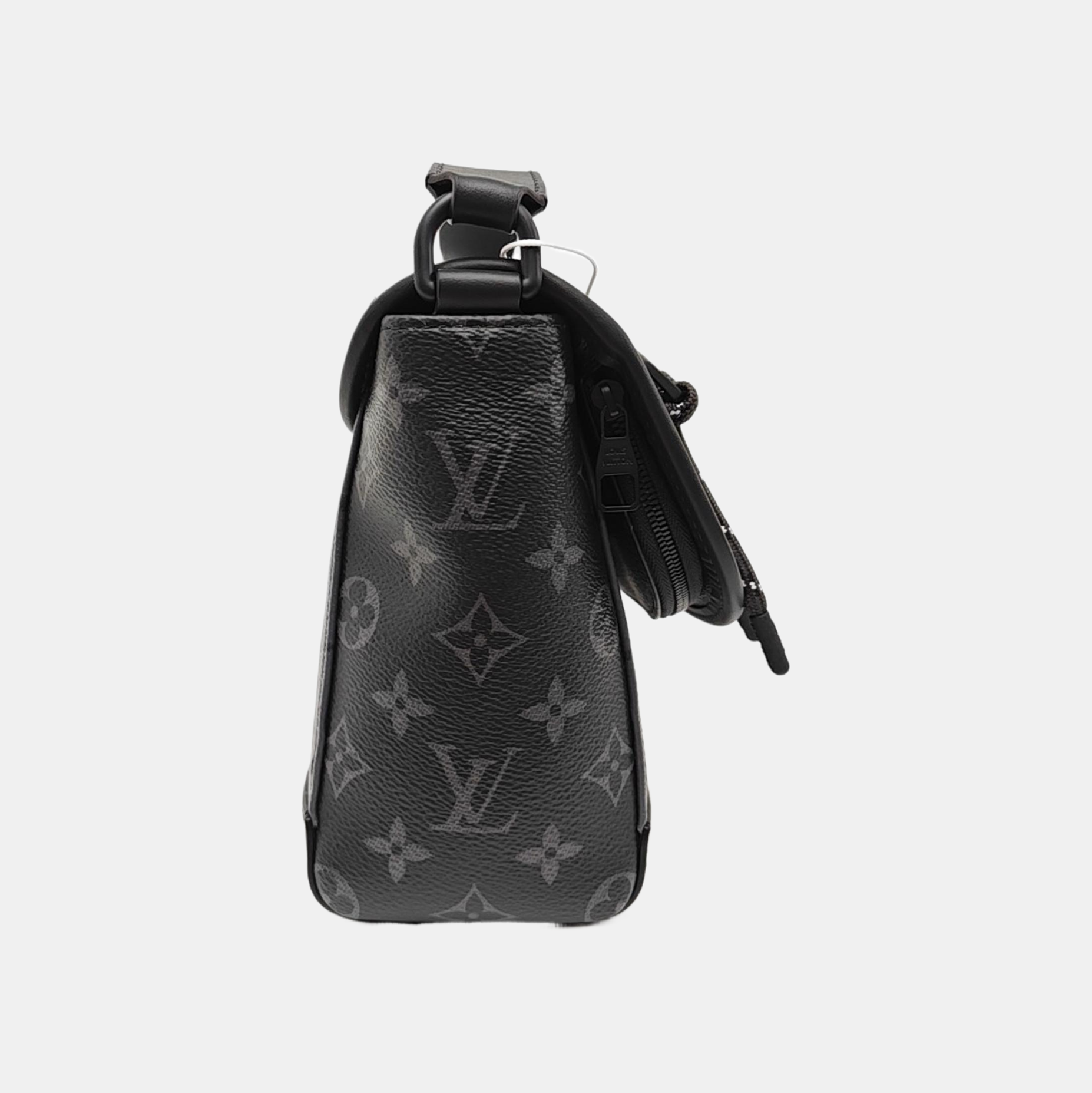 PULSE Monogram Coated Canvas Black