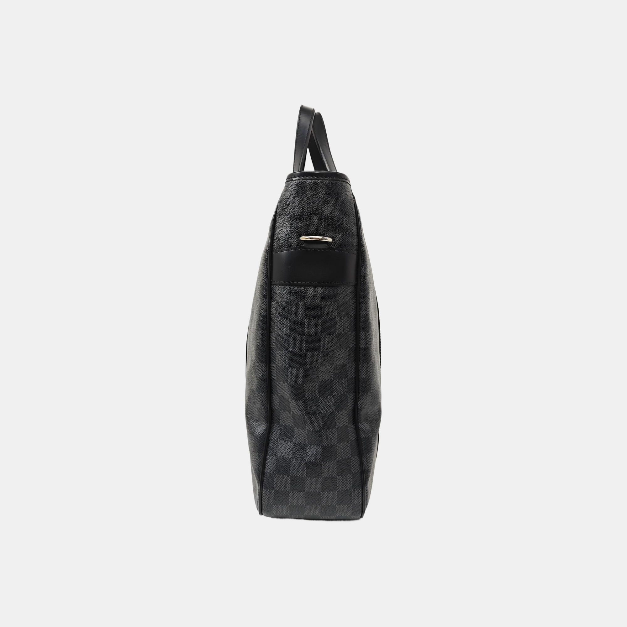 TADAO MM Damier Graphite Coated Canvas Gray