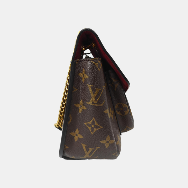 PASSY Monogram Coated Canvas Brown