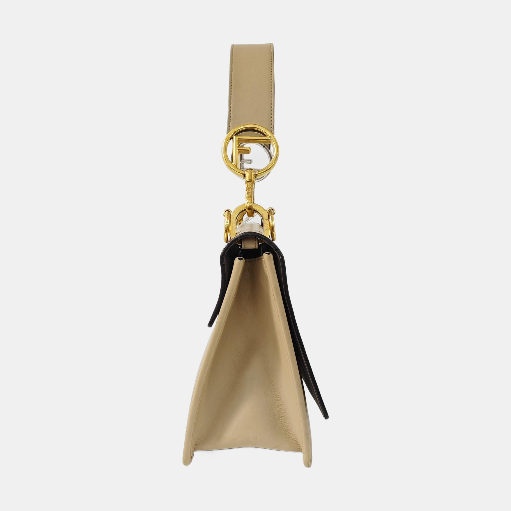 Kan I F Medium Calfskin Beige
