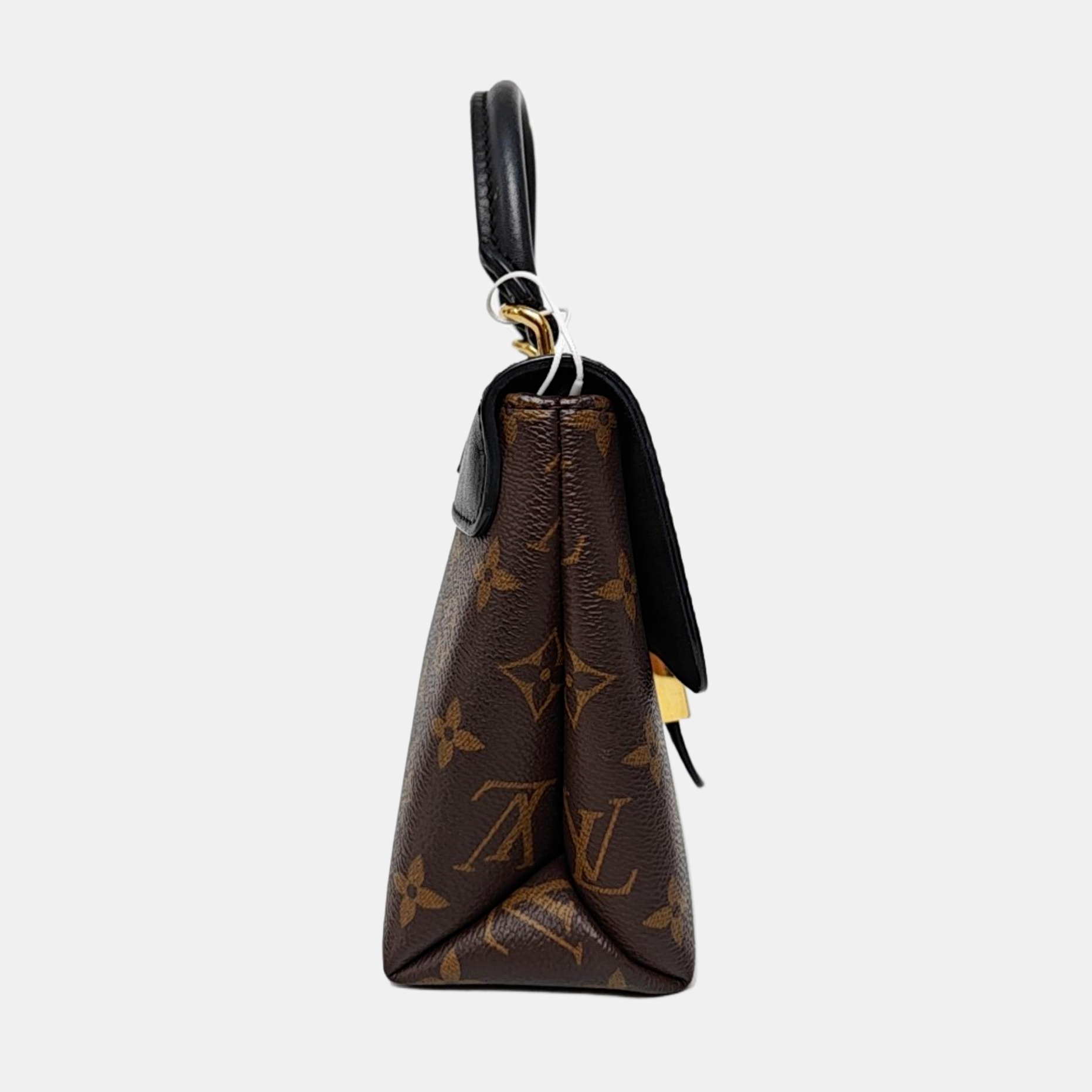 Authenticated pre-owned  LOCKY BB Monogram Coated Canvas Brown - Shoulder Bag at Looply