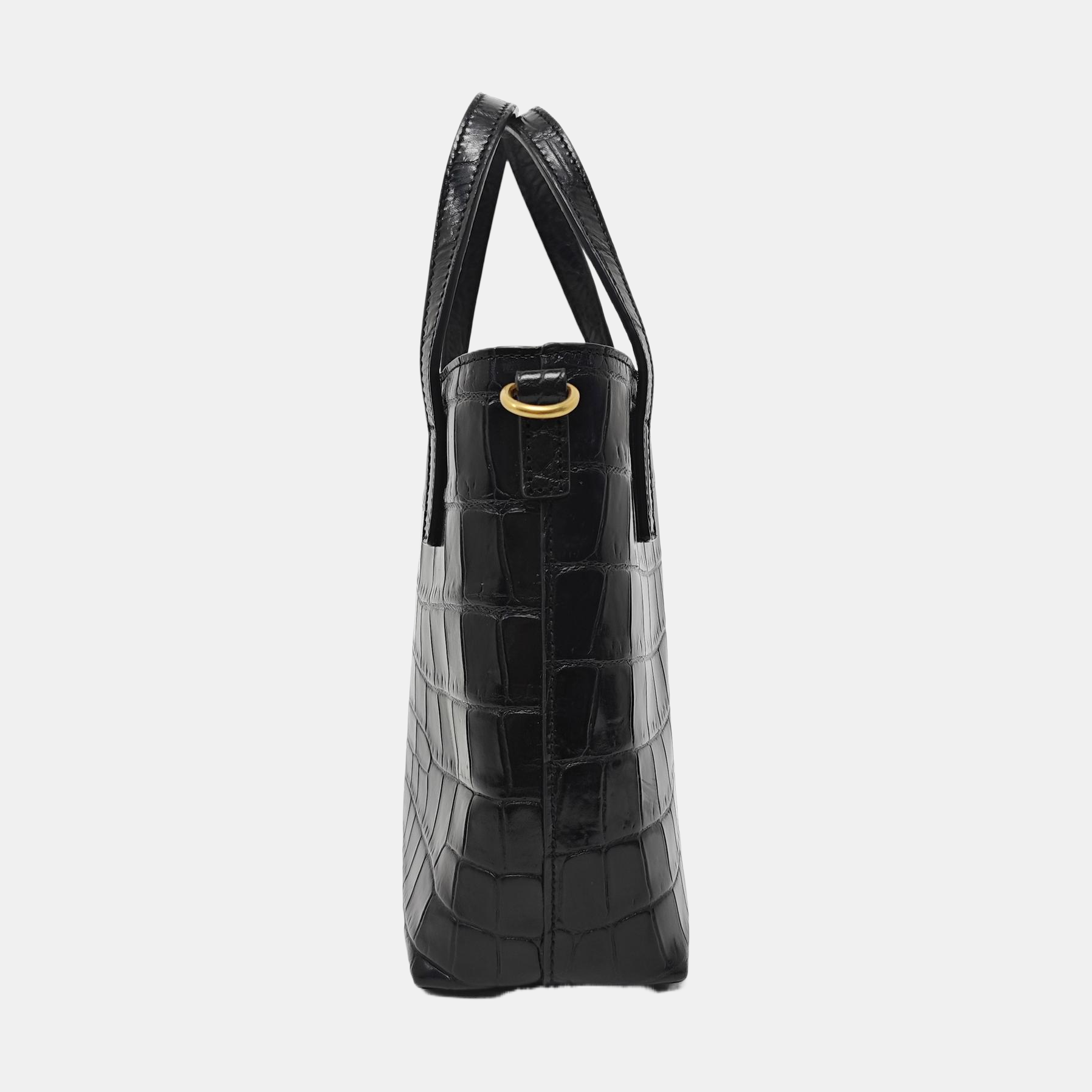 Calfskin Tote Bag Black