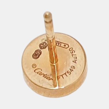 LOVE 18k Rose Gold Stud Earrings