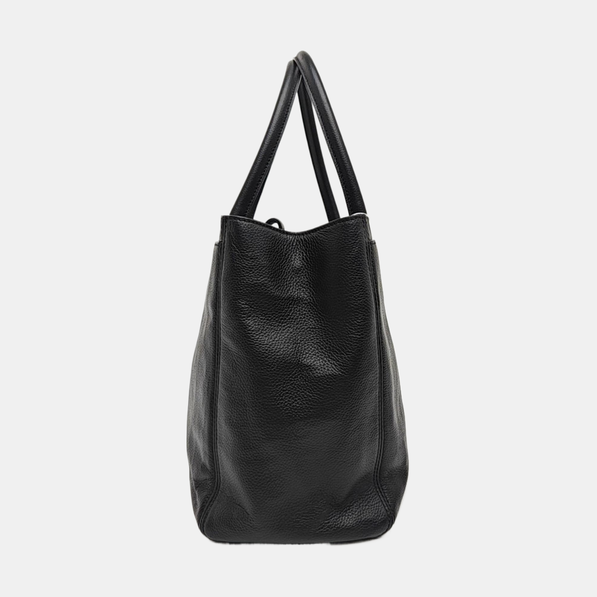 CERF Extra Large Grained Calfskin Black