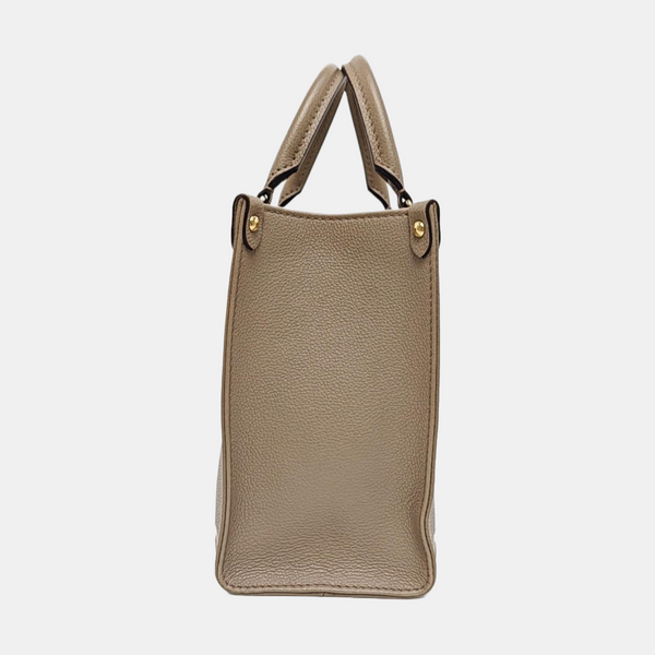 ONTHEGO PM Monogram Calfskin Gray