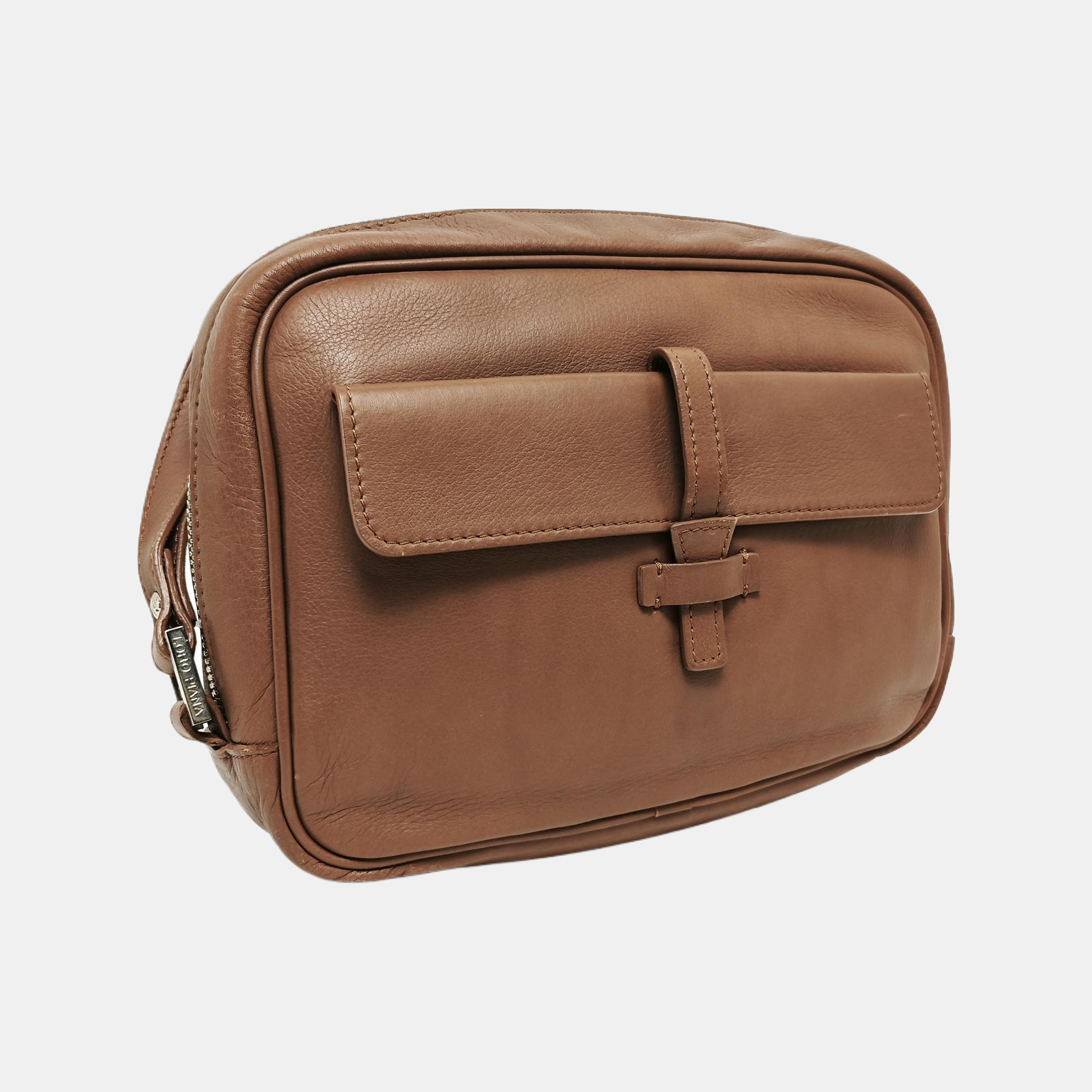 Calfskin Clutch Beige