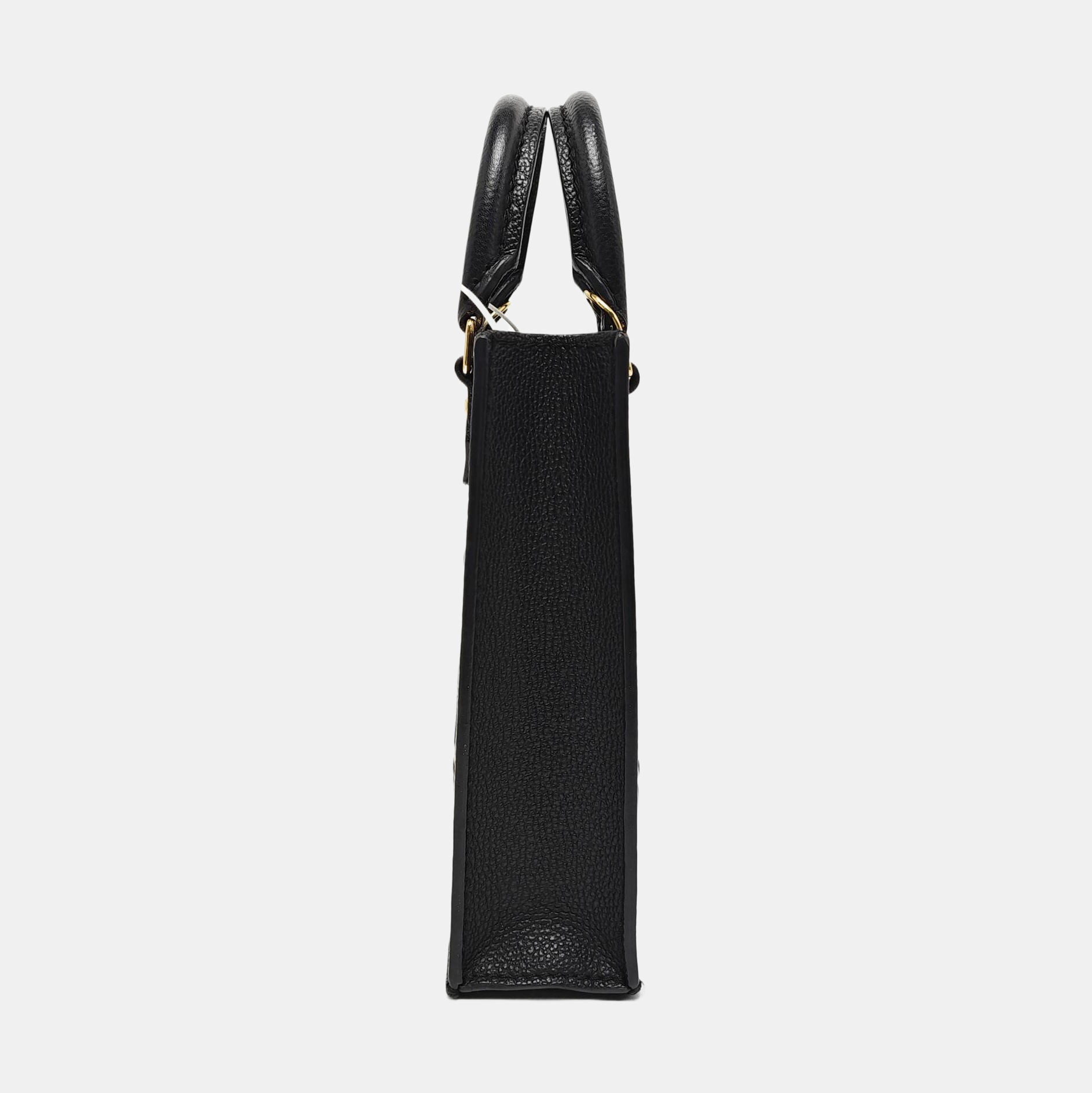 SAC PLAT Mini Monogram Calfskin Black