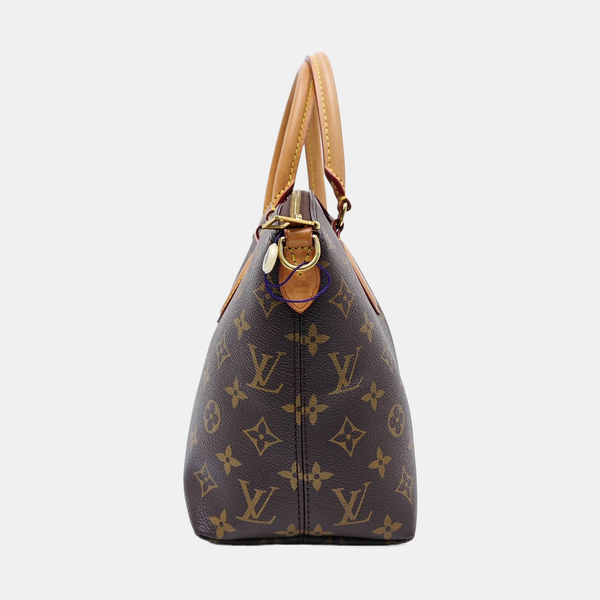 BOETIE PM Monogram Coated Canvas Brown