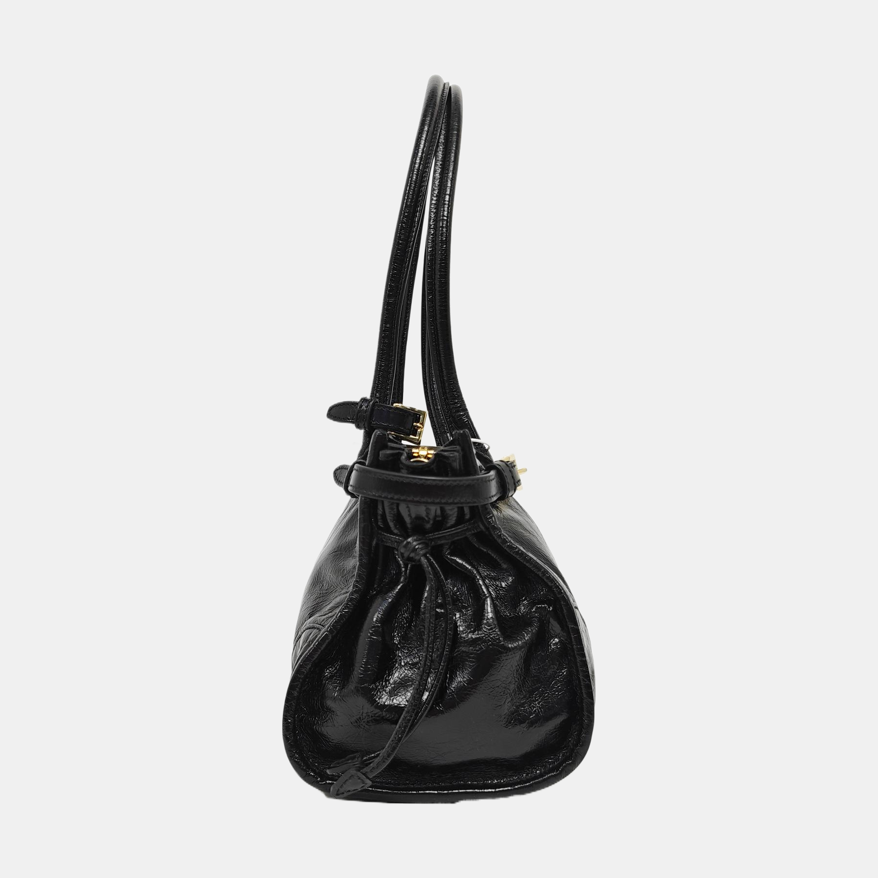 Bonnie Medium Calfskin Black