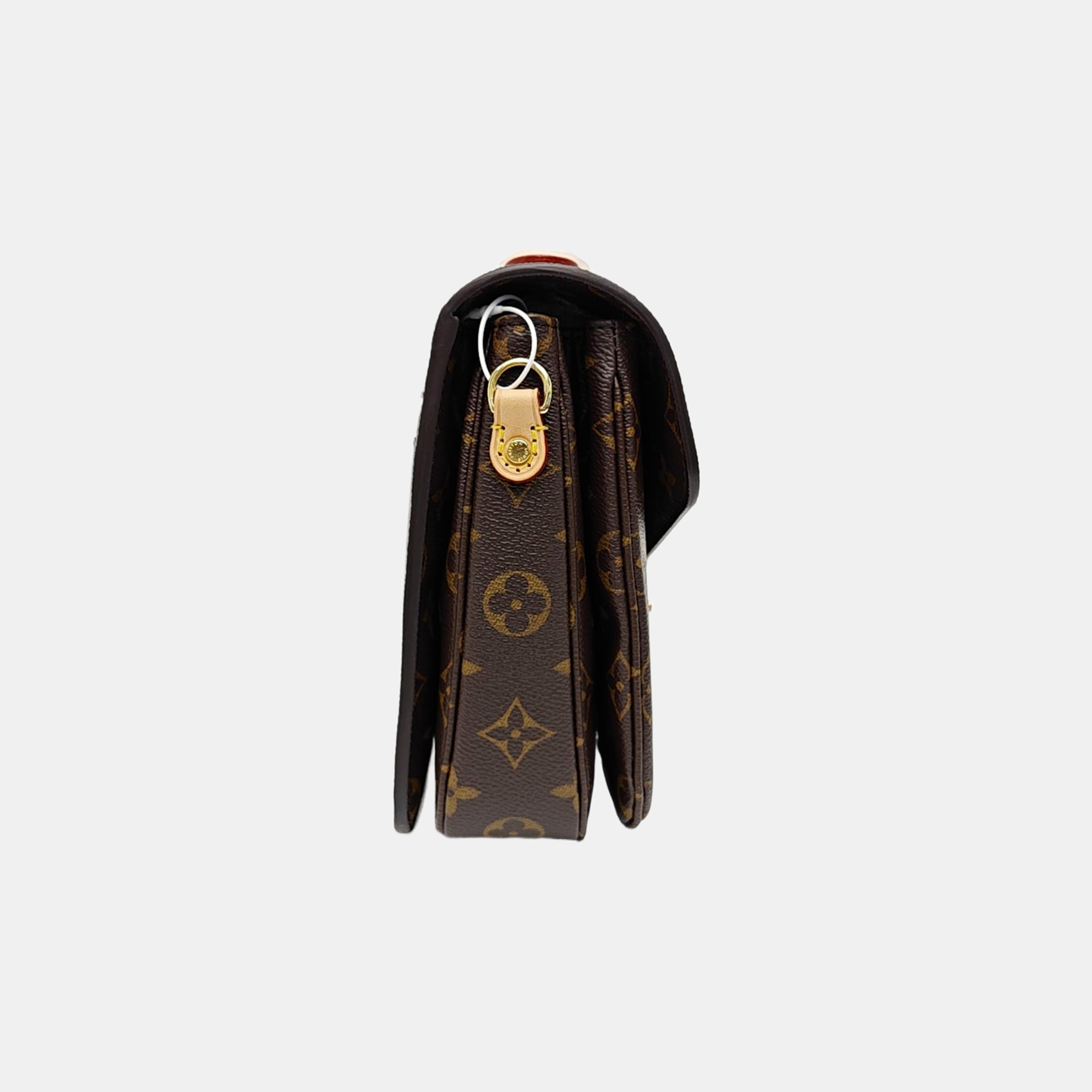 MÉTIS MM Monogram Coated Canvas Brown