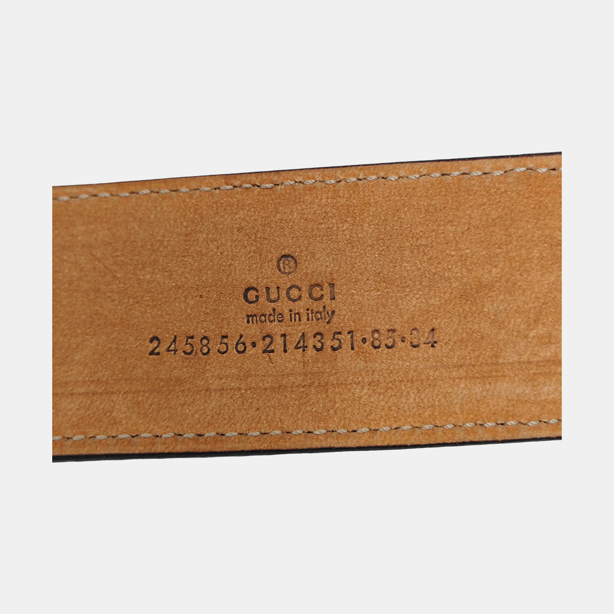 Leather Belt Black