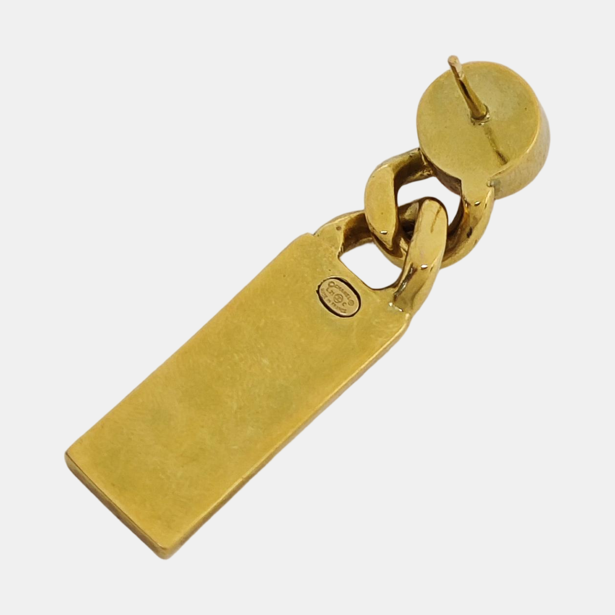 Metal Gold Stud Earrings