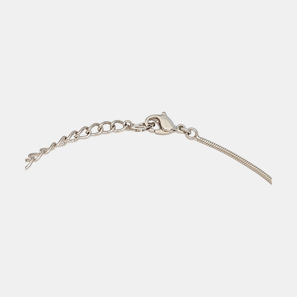 CD Swing Metal Silver Necklace