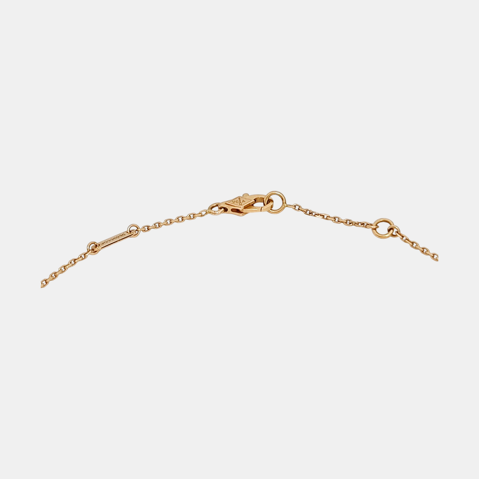 Sweet Alhambra 18k Rose Gold Necklace