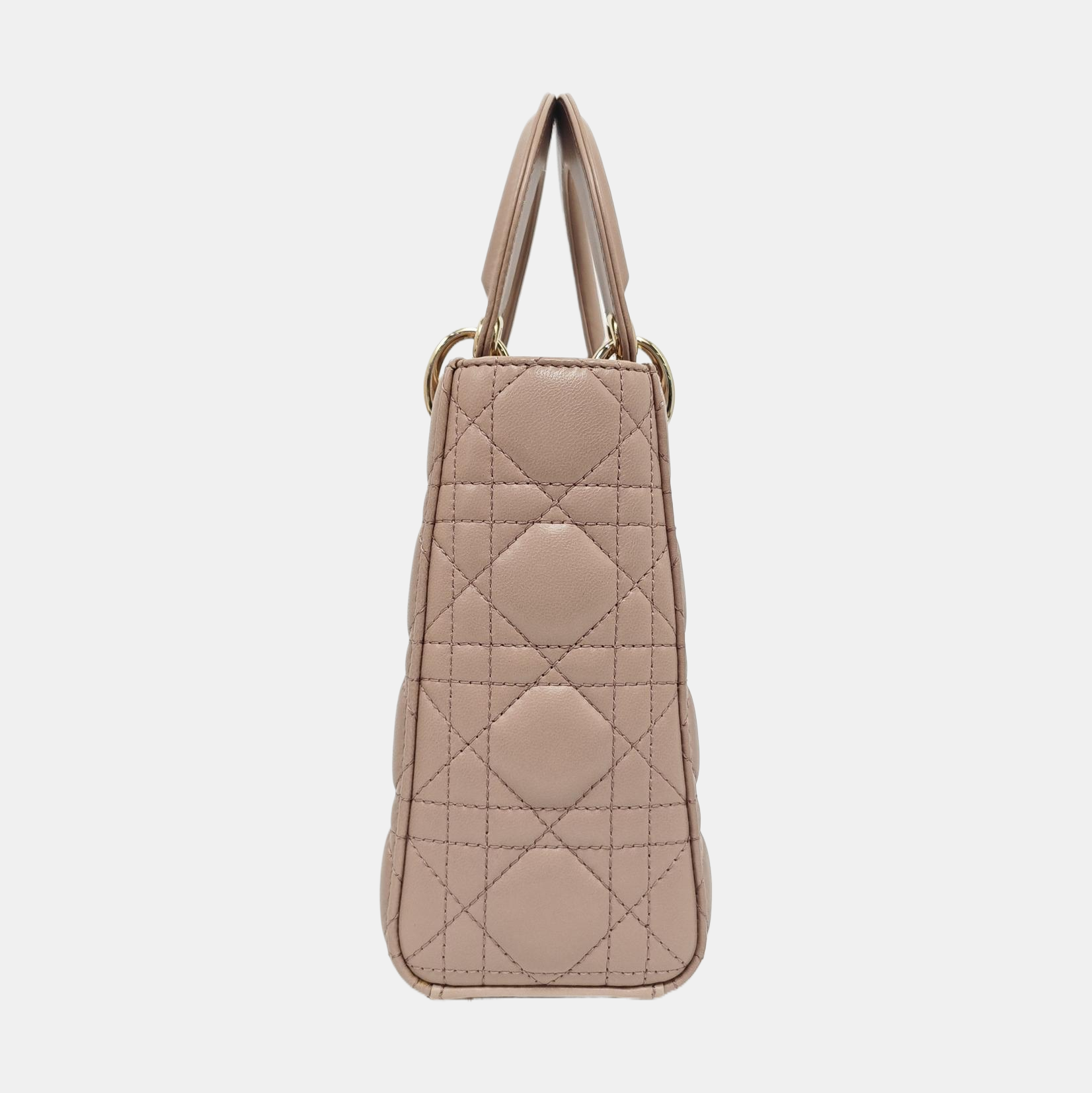 Lady Dior Small Cannage Lambskin Pink