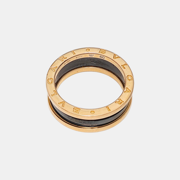 B.ZERO1 18k Rose Gold Ring EU 60