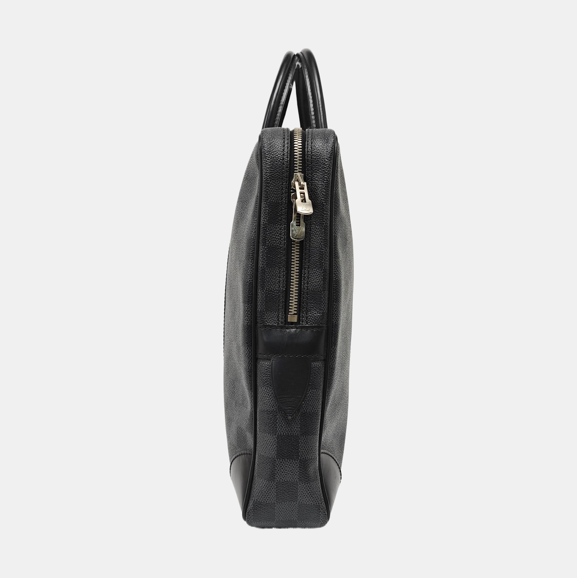 PORTE-DOCUMENTS Damier Graphite Coated Canvas Black
