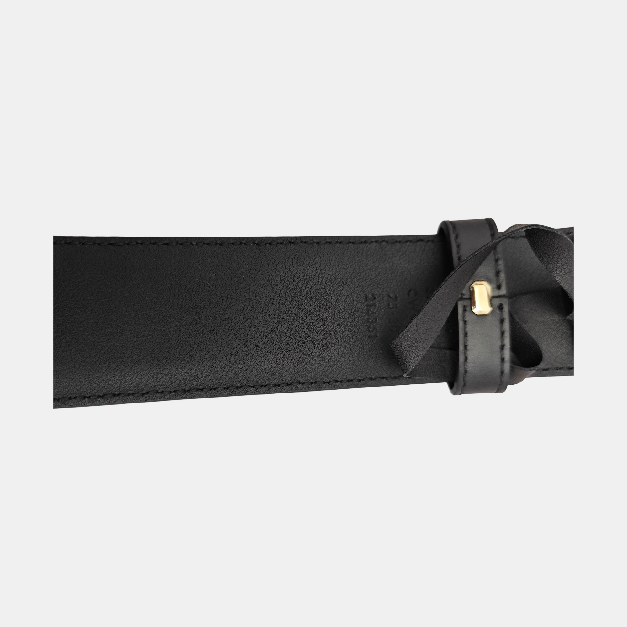 Leather Belt Black