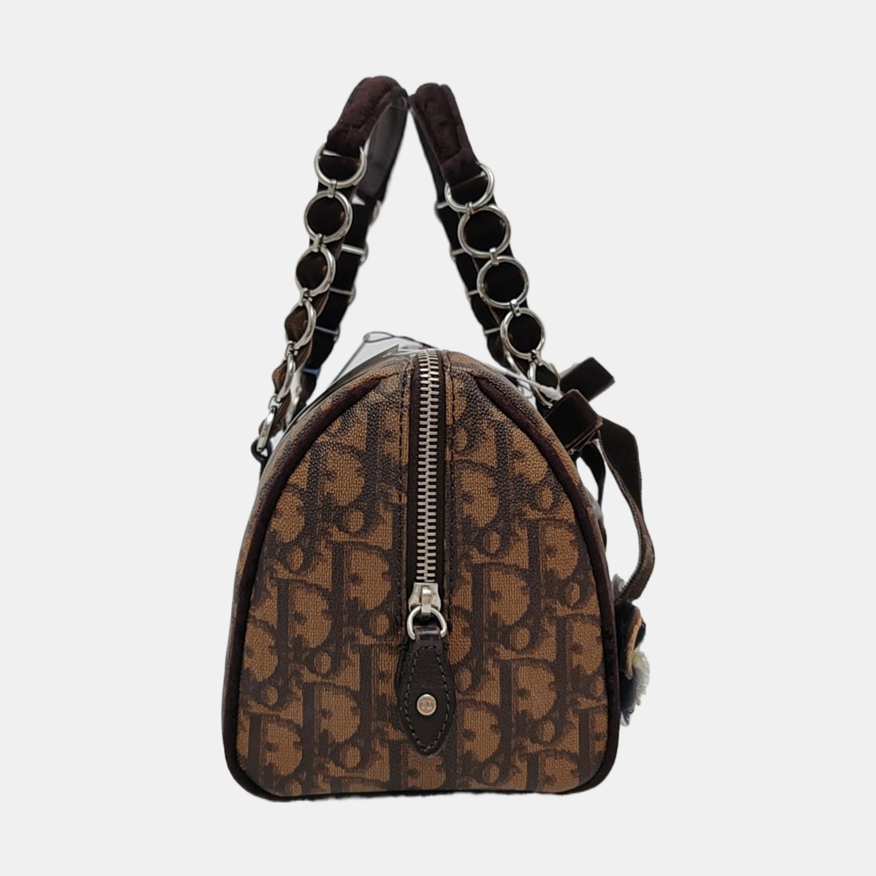 Oblique Coated Canvas Brown