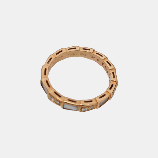 SERPENTI 18k Rose Gold Ring EU 57