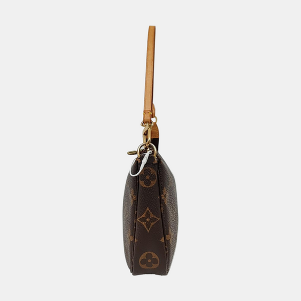 ACCESSOIRES Monogram Coated Canvas Brown
