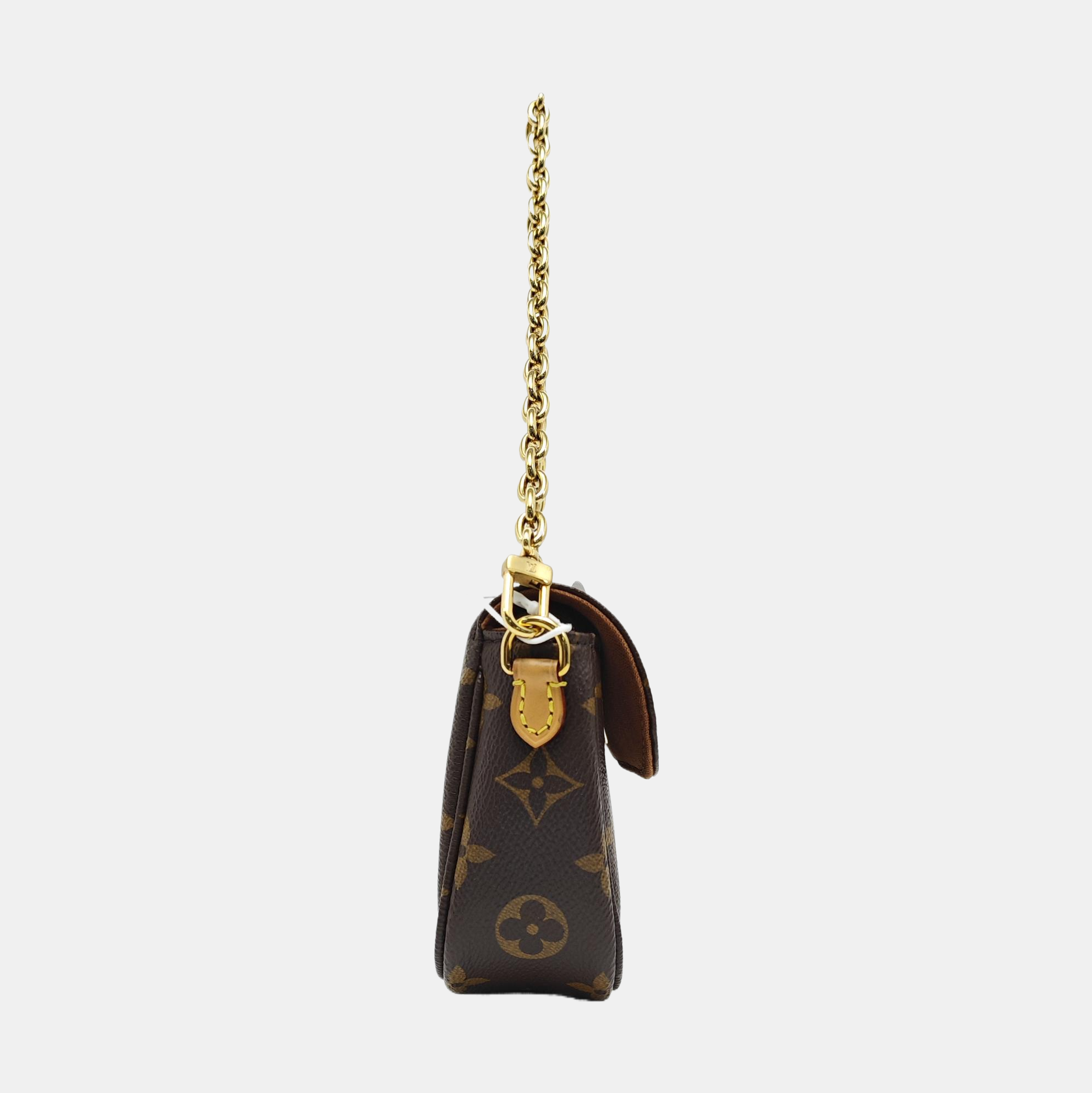 IVY Monogram Coated Canvas Brown