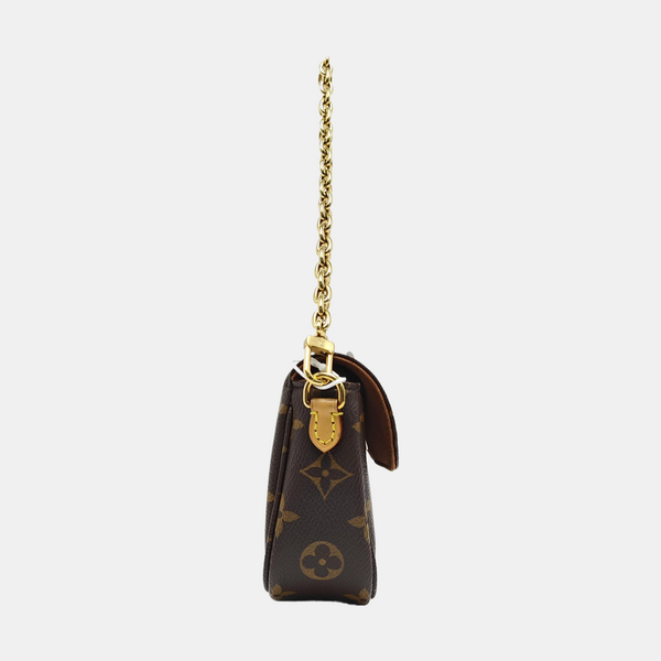 IVY Monogram Coated Canvas Brown