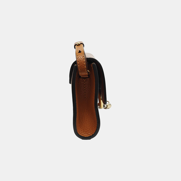 Faye Mini Calfskin Brown
