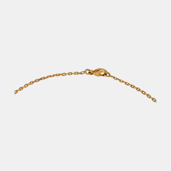 Cage D'h Metal Gold Necklace