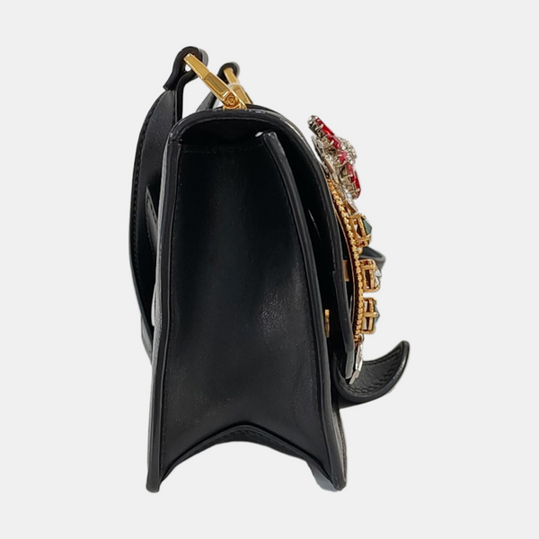 Miu Lady Calfskin Black
