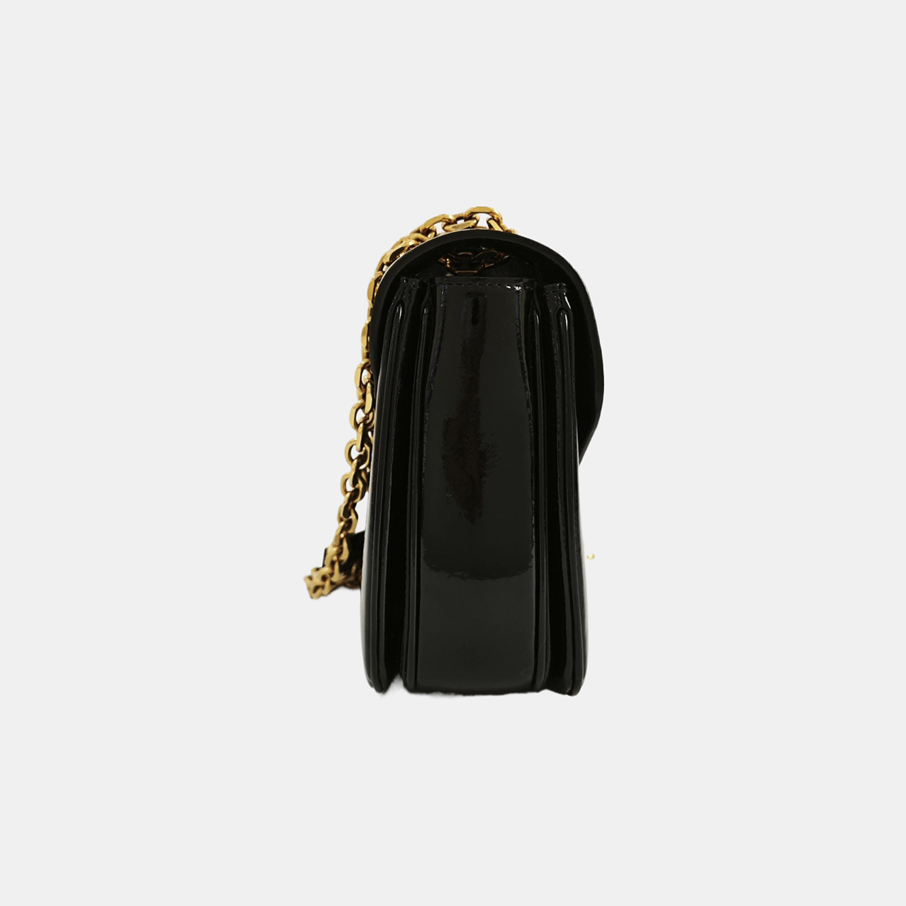 C Medium Patent Leather Black