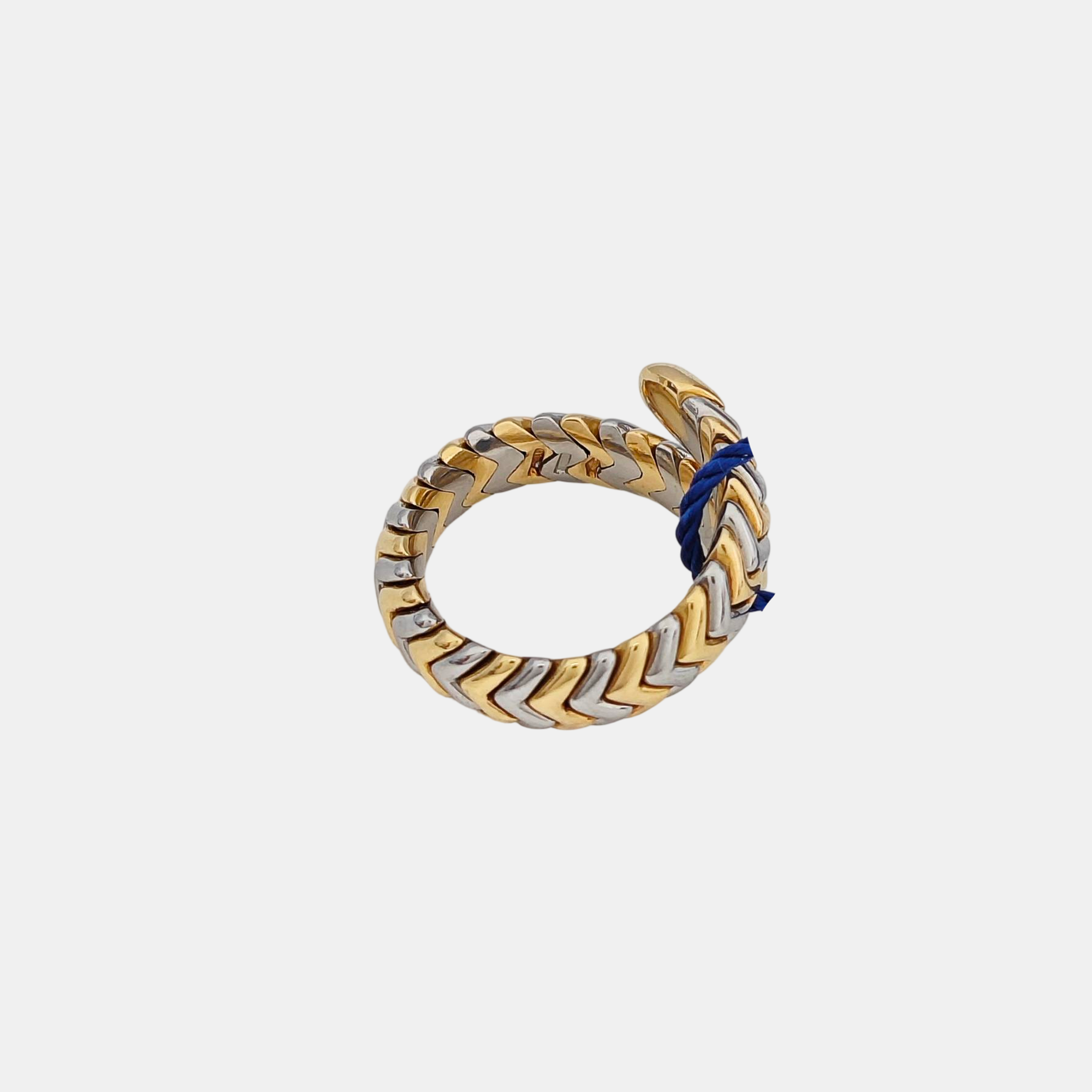 SERPENTI 18k White Gold Ring EU 52