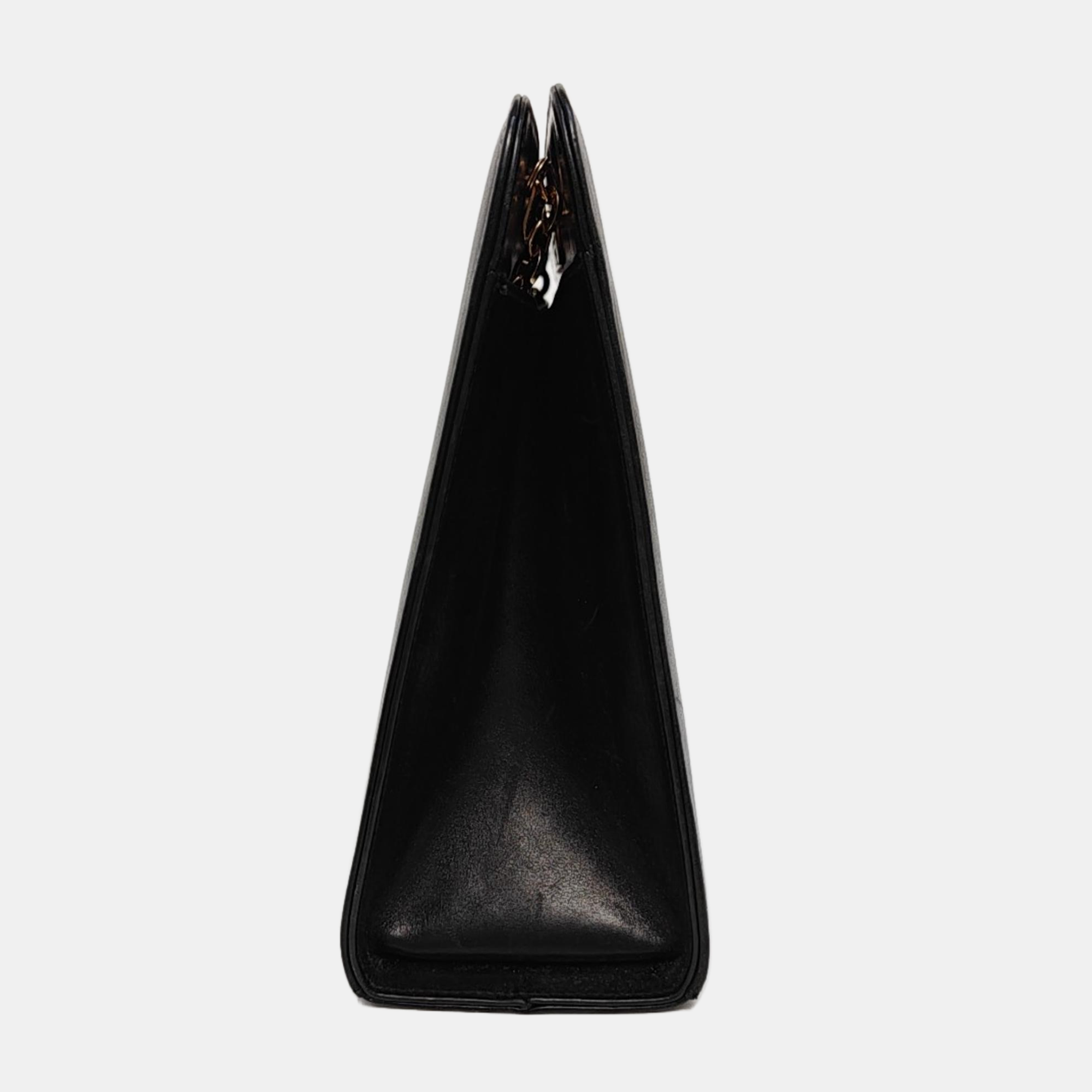 Calfskin Shoulder Bag Black