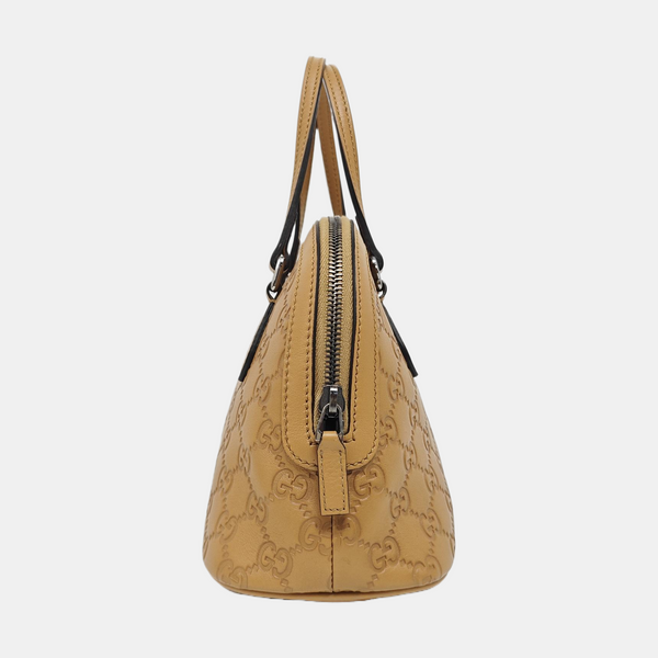 Dome Monogram Calfskin Beige