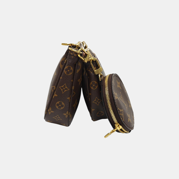 MULTI Monogram Coated Canvas Brown