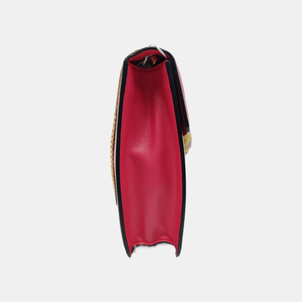 SERPENTI FOREVER Medium Quilted Calfskin Red