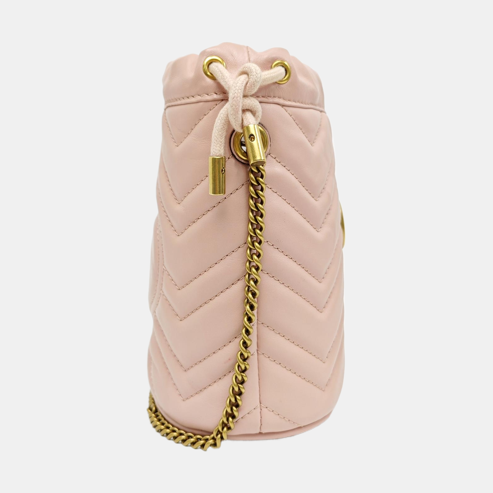GG Marmont Mini Quilted Calfskin Pink