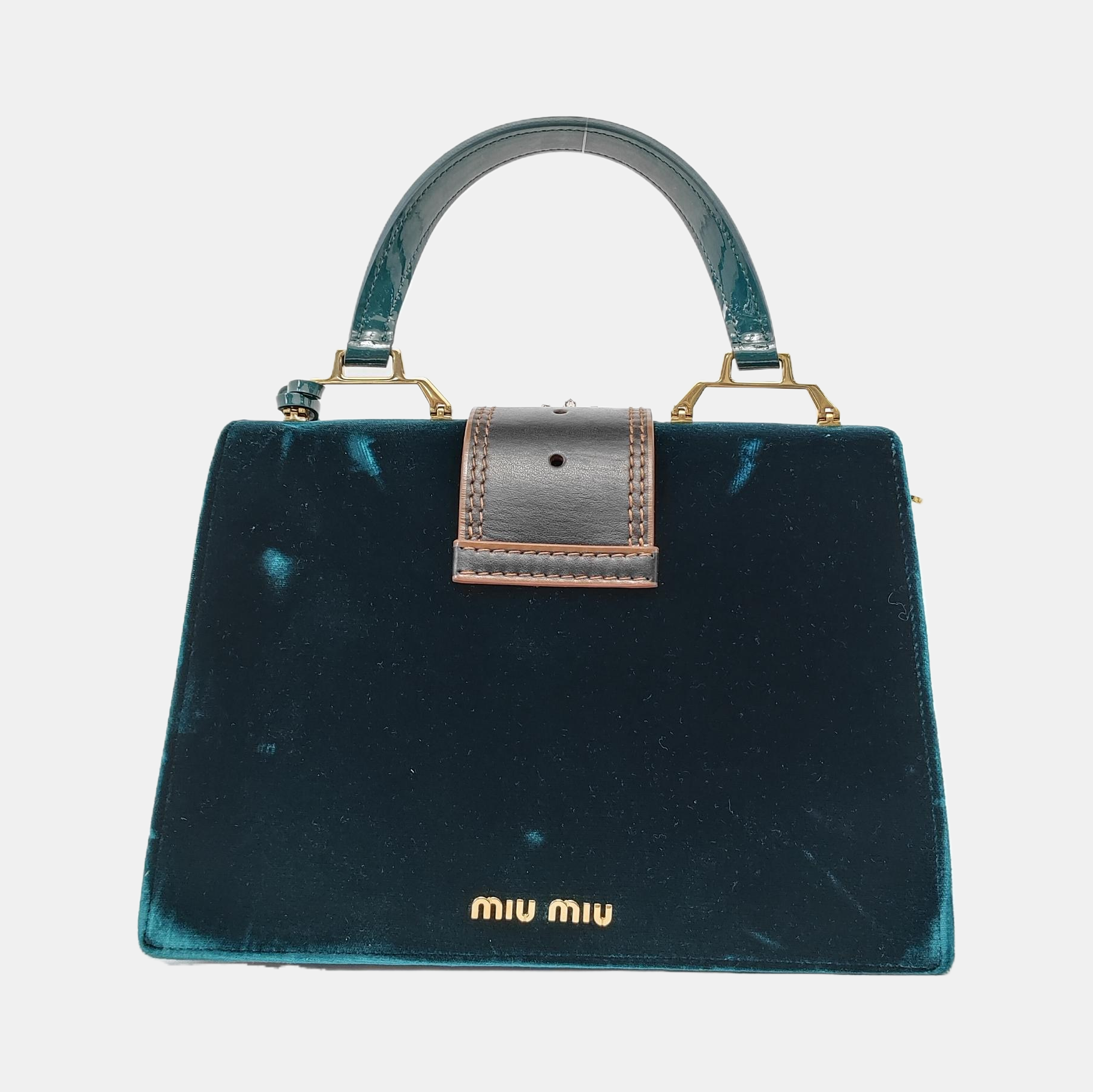 Miu Lady Velvet Green