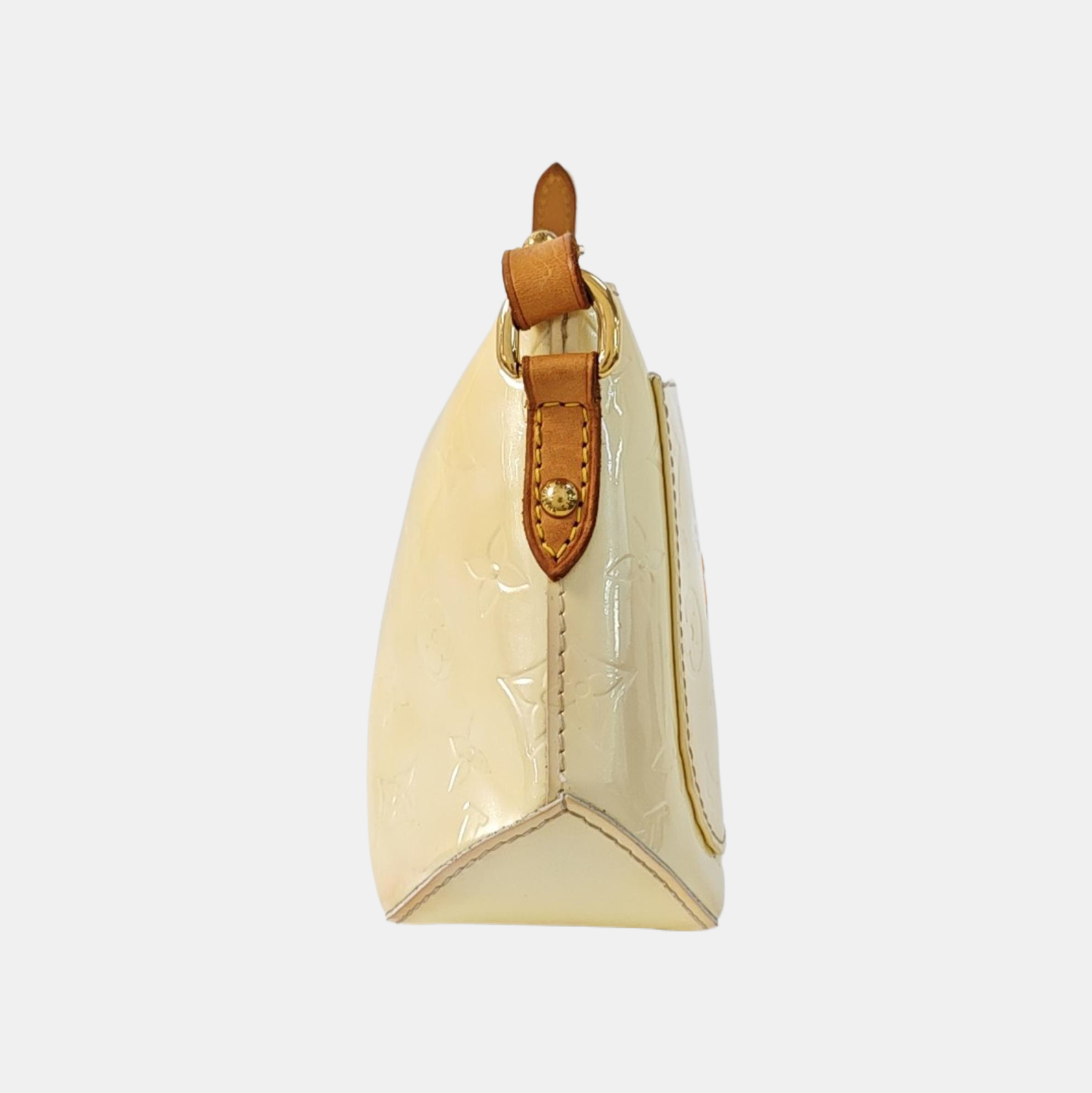 MINNA Monogram Patent Leather Yellow