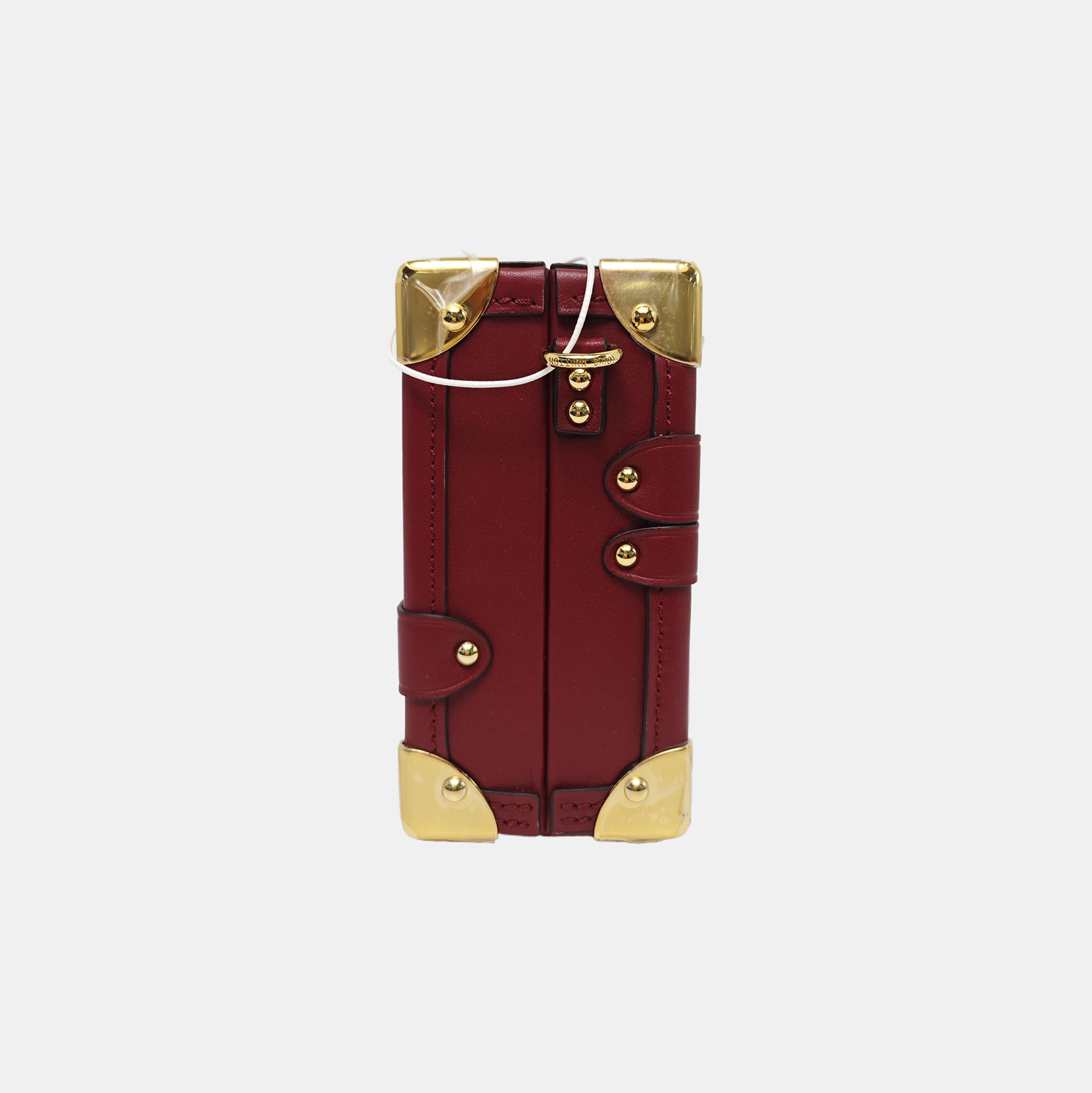 PETITE MALLE Calfskin Red