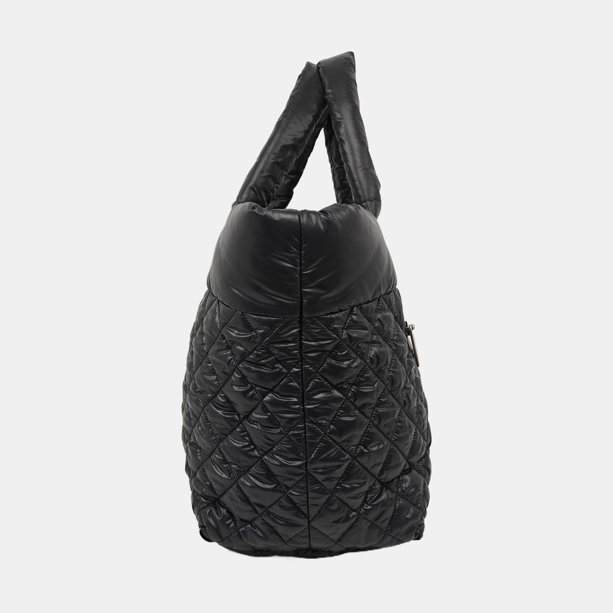 COCO COCOON Quilted Nylon Black