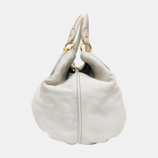 Madras Calfskin White