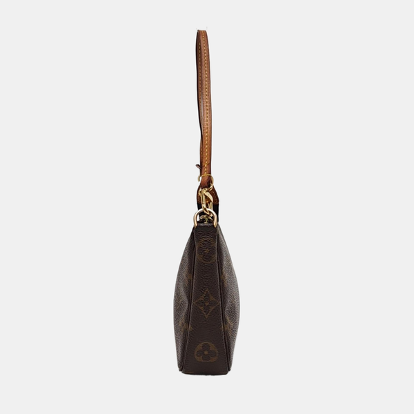 ACCESSOIRES Monogram Coated Canvas Brown