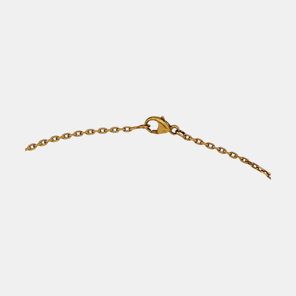Pop H Metal Gold Necklace
