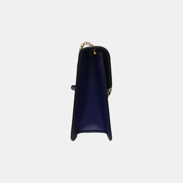 SERPENTI FOREVER Small Calfskin Blue