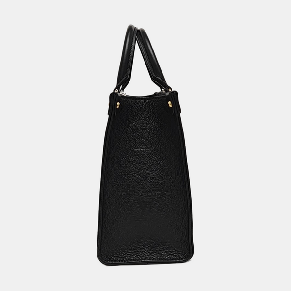 ONTHEGO PM Monogram Calfskin Black