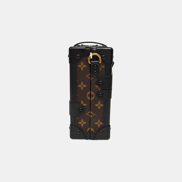PETITE MALLE Monogram Coated Canvas Brown