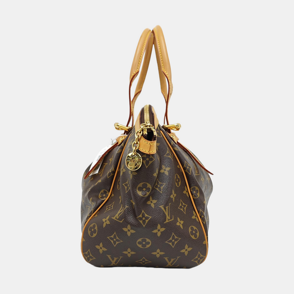 TIVOLI GM Monogram Coated Canvas Brown