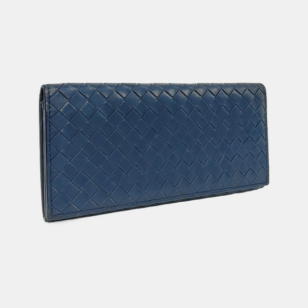 Calfskin Wallet Blue