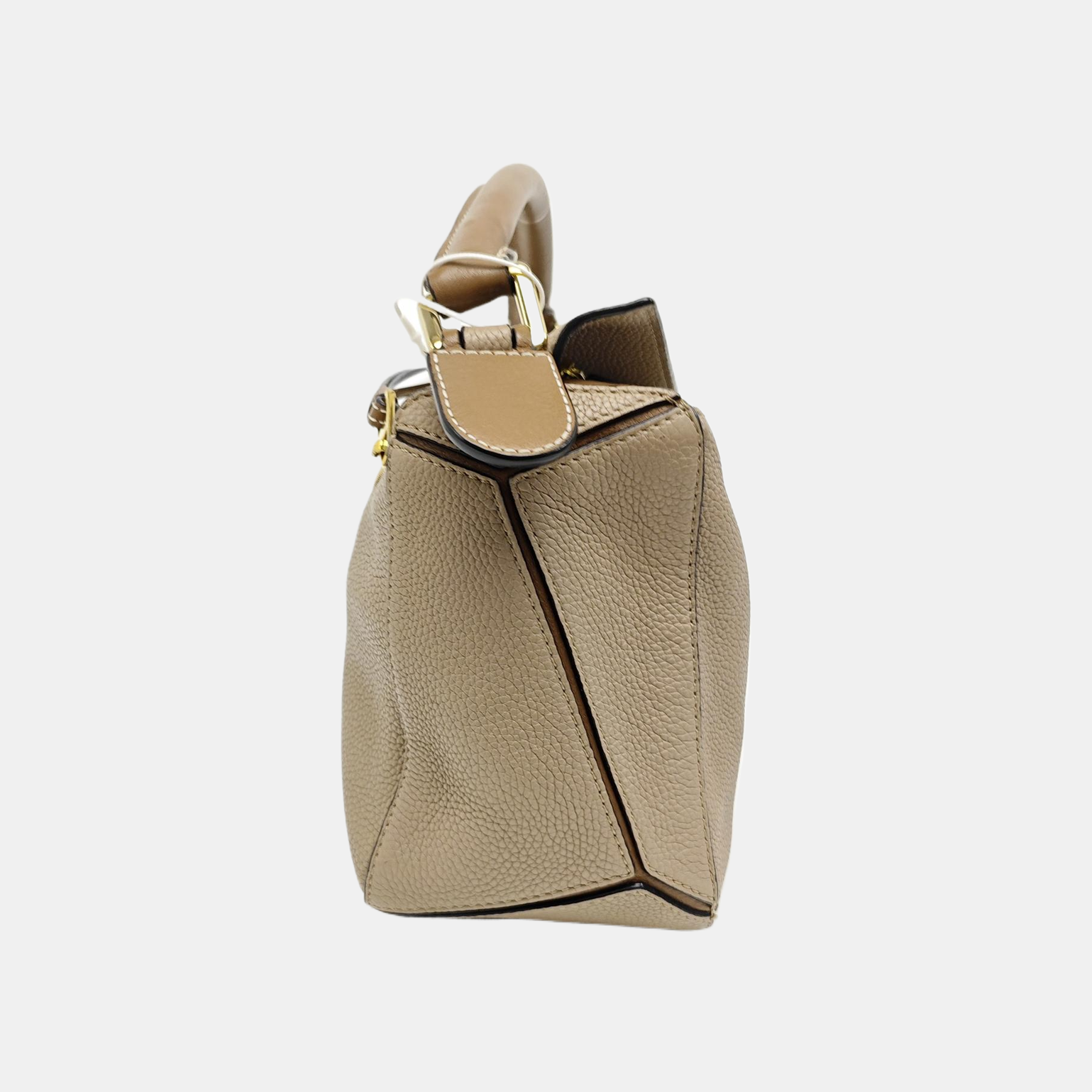Puzzle Small Calfskin Beige